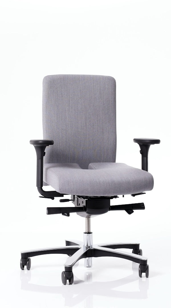 Löffler's promotional video showcasing the L13 office chair