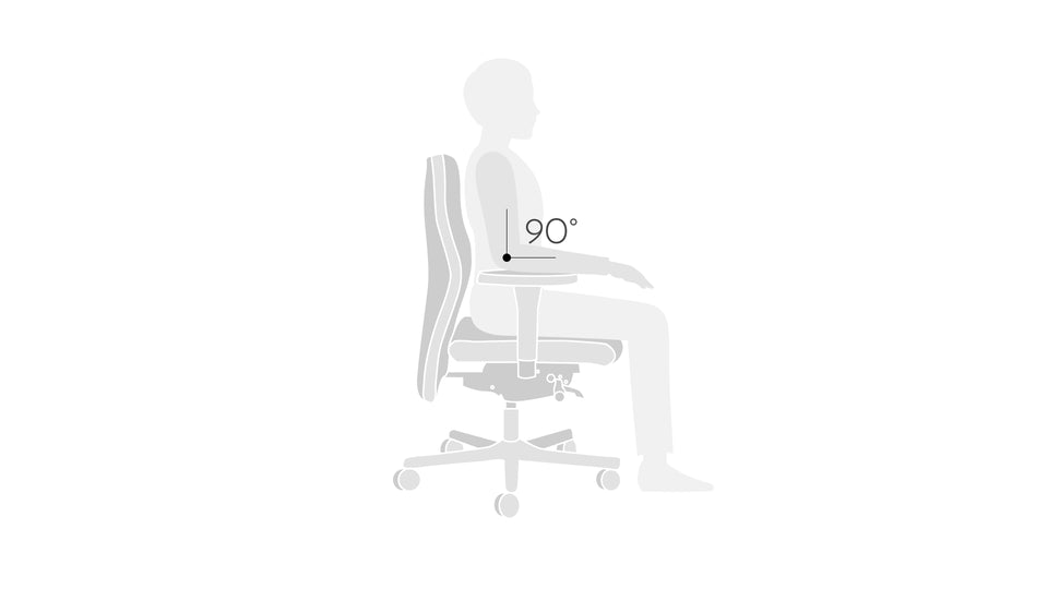 Löffler's instructional video on adjusting the armrest height for the Panamero office chair
